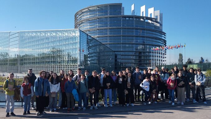 Parlement européen de Strasbourg.
